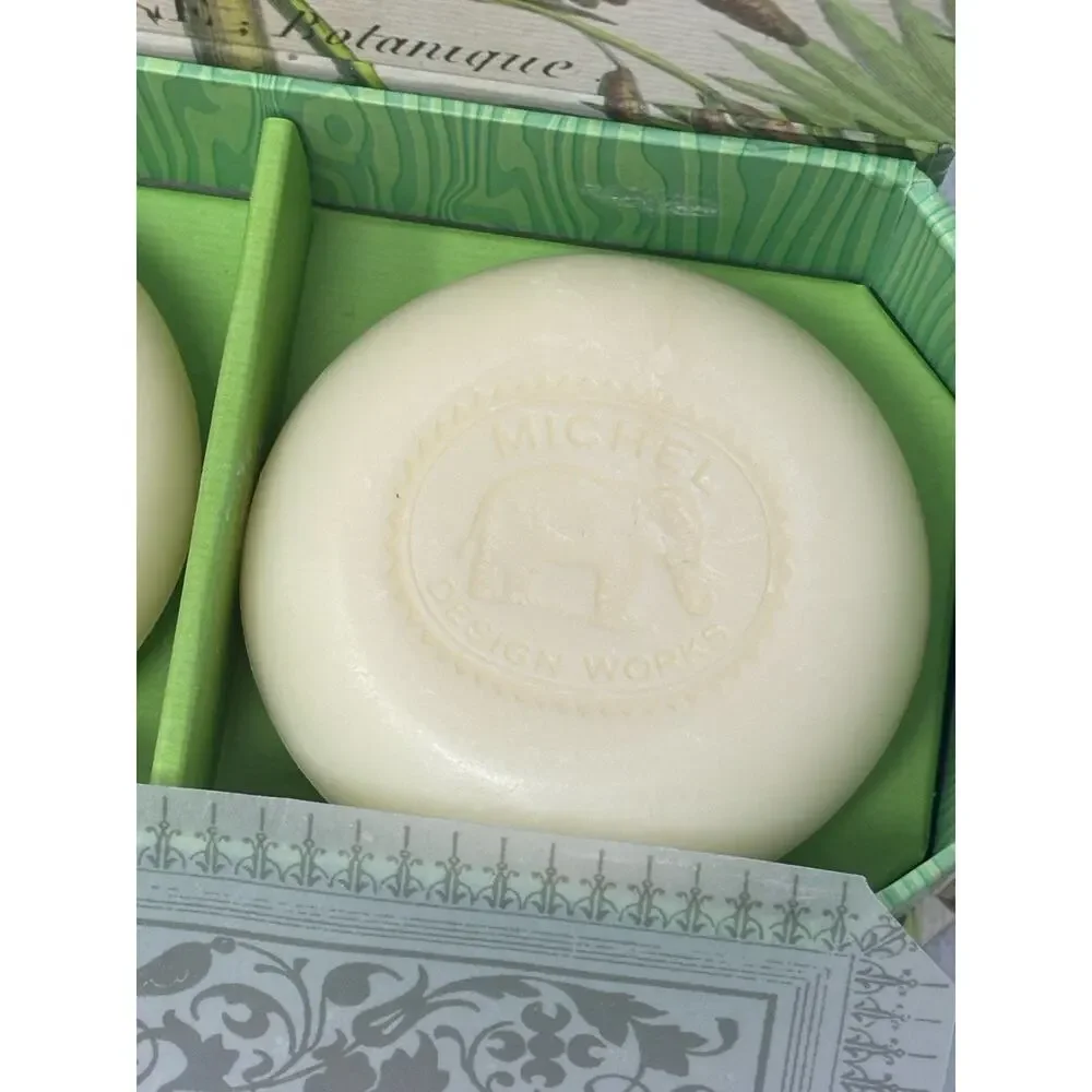 Michel Design Works Palm‎ Island Shea Butter Soap Gift Set / Set Of Three Soap